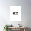 cpostermediumsquare product1000x1000.2 9 - Grey's Anatomy Merch